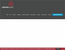 Tablet Screenshot of centrolegnosrl.com
